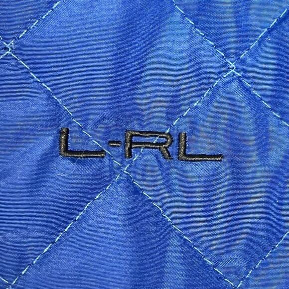 L-RL Lauren Active Ralph Lauren Blue Navy Activewear Fitness Jacket - Picture 6 of 12